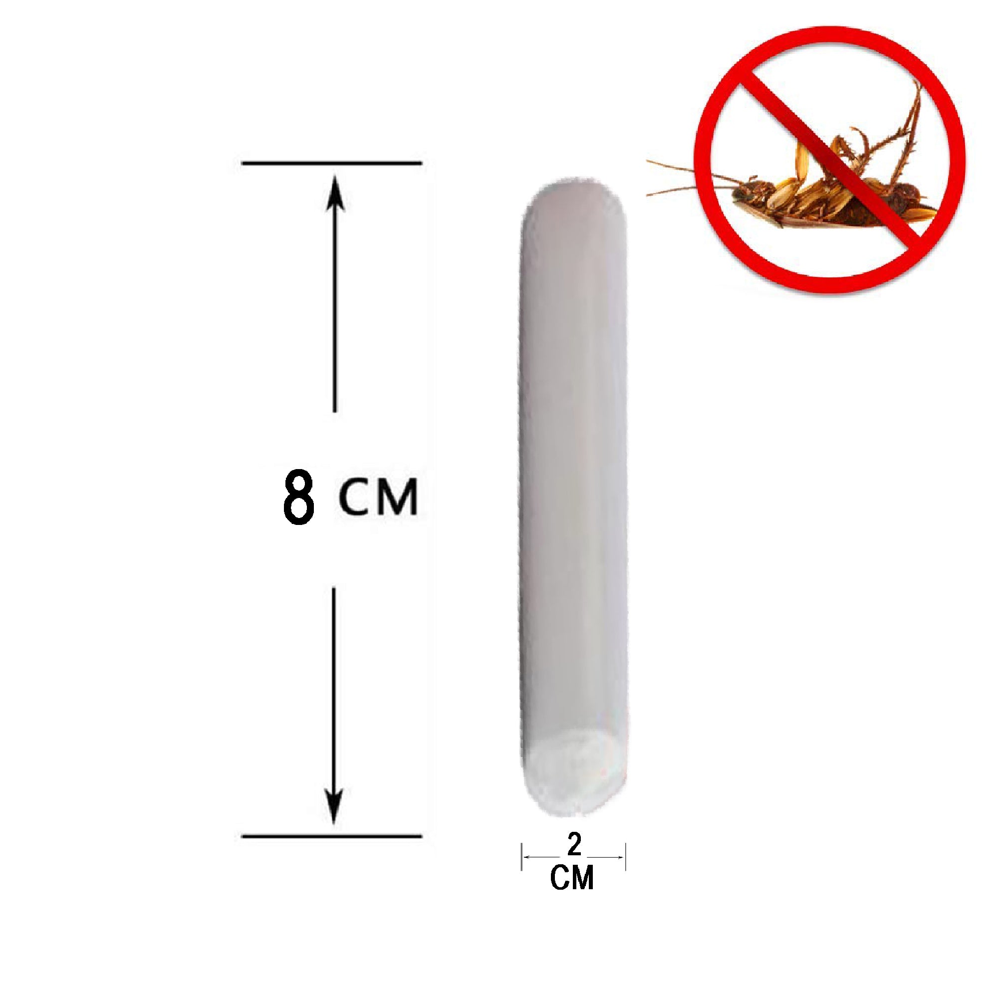 12 pieces of cockroach killer chalk. 12 pieces of cockroach killer chalk.